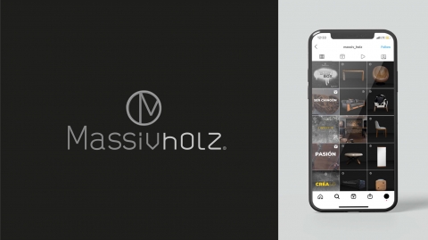 Massivholz redes sociales