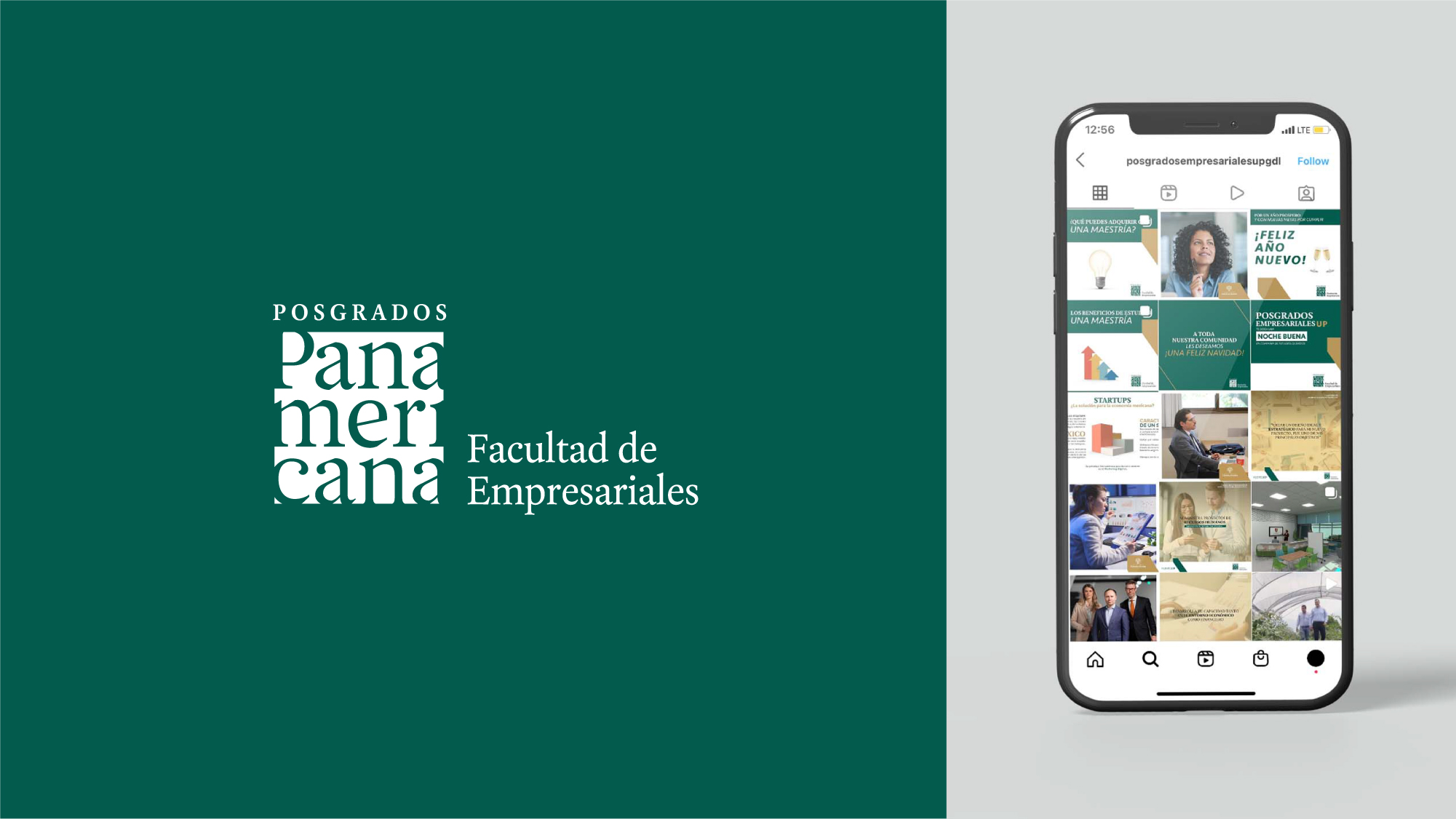 posgrados UP redes sociales